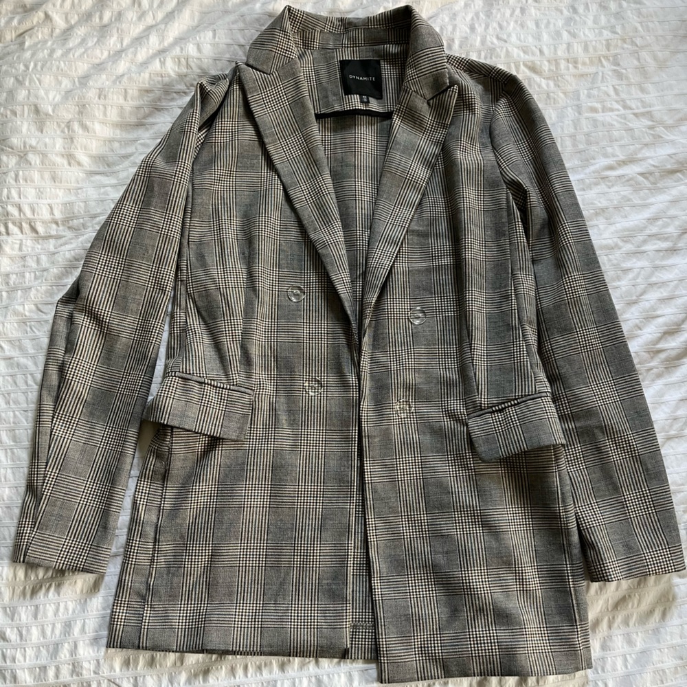 Gorgeous fall plaid blazer